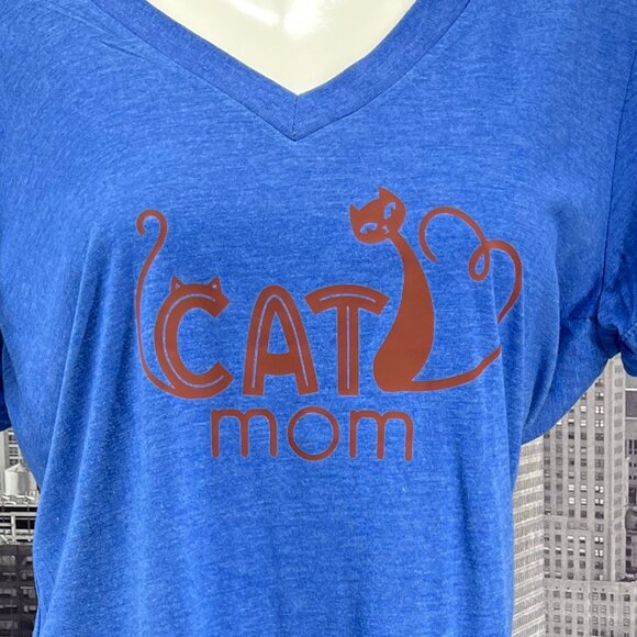 Next Level Apparel “Cat Mom” Graphic Tee – Size XXL – NWT - Picture 1 of 6